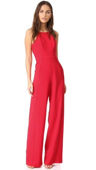 Black Halo - Jumpsuit Red