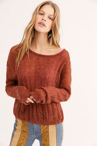 Rust Brown Sweater