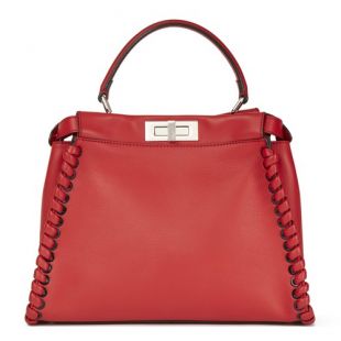 Fendi Peekaboo Bag en Cuir en Rouge - Acheter Fendi Peekaboo Bag en Cuir en Rouge d'occasion pour 2449€ (3719484)