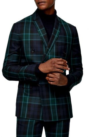 Topman Aticus Check Skinny Fit Suit Jacket | Nordstrom
