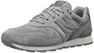 New Balance Women's 696v1 Classic Sneaker, Gray/White, 8.5 B US