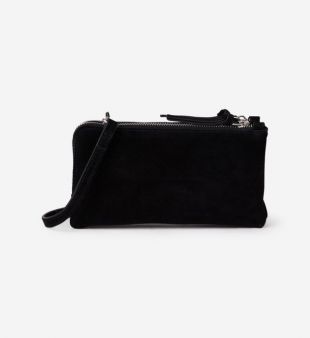 Sac pochette Hethan cuir velours - Galeries Lafayette - Galeries Lafayette