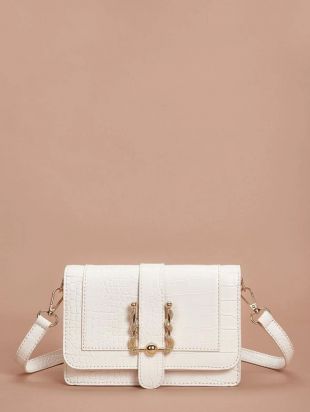 Sac à bandoulière blanc