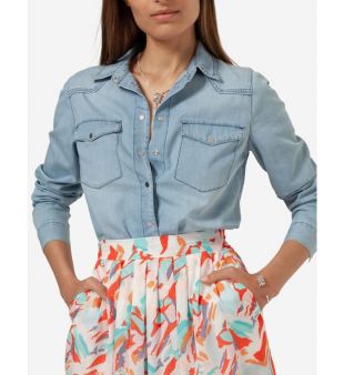 Chemise droite Maggie coton