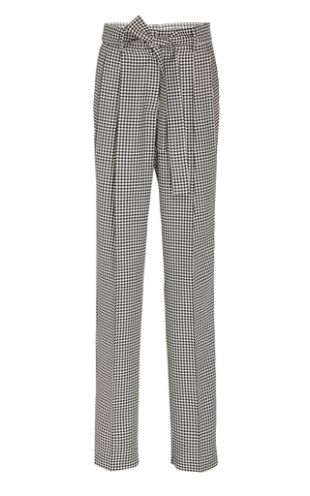 Checked Suit Pants