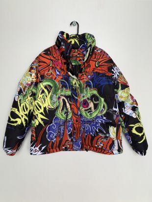 Multicolor Puffer Jacket