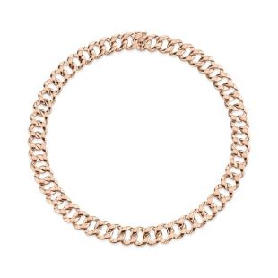 Plain Medium Chain Link Necklace