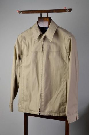 Barracuta Style Windbreaker Lightweight Zip Shirt Jacket Action Shoulders