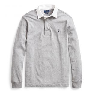 Ralph lauren sales grey rugby shirt