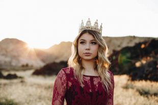 Elle Lace Crown - France Prêt à expédier Couronne de dentelle de taille complète accessoire de photographie Enfant en bas âge-Adulte lavable