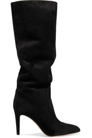 Suede Knee Boots