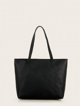 Sac Fourre-Tout En PU Minimaliste