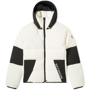 Moncler Grenoble Polar Fleece Down Hooded Jacket