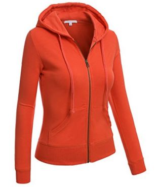 Webleedohio Here We Go - Women's Full Zip-Hoodie Orange / Medium