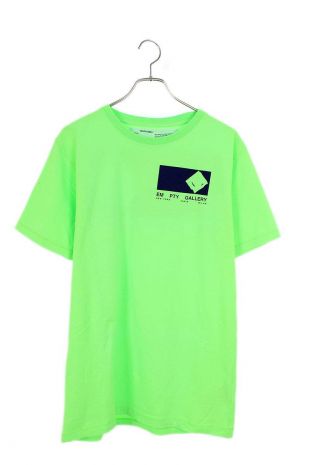 Empty Gallery Velour patch design T-shirt (M/ green)