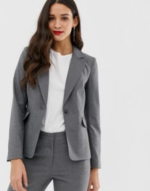 Oasis - Blazer - Gris | ASOS