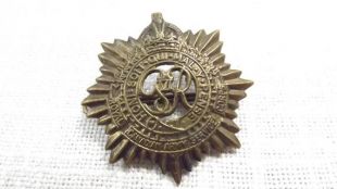 Corps de service de l'Armée royale canadienne. Insigne de chapeau, Militaria collectible
