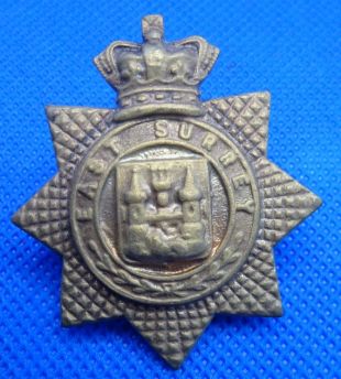 MagasinDeCurios - British Army Victorian Period Cap Badge - The East ...