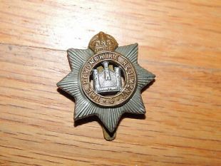British WWI Era The Devonshire Regiment Hat Cap Badge  | eBay