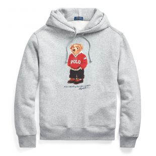 Sweat à capuche Polo Bear molleton