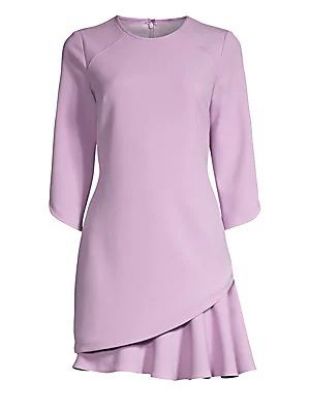 Lavender Verona Double Hem Dress