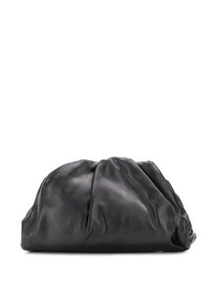 Bottega Veneta - Black Leather Clutch Bag