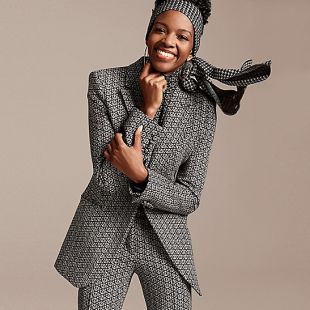 Zendaya Adaptive Monogram Blazer