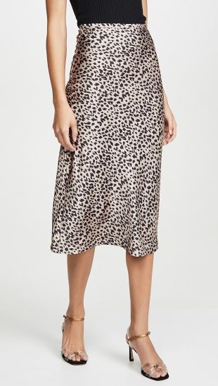 Bias Midi Skirt