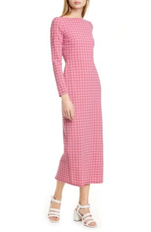 Ryer Plaid Pencil Dress