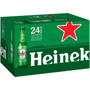 Heineken Lager Beer, 24 pack, 12 fl oz - Walmart.com