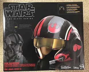 Star Wars Black Series PoE Dameron Casque Cosplay Props Movie prop helmet  | eBay