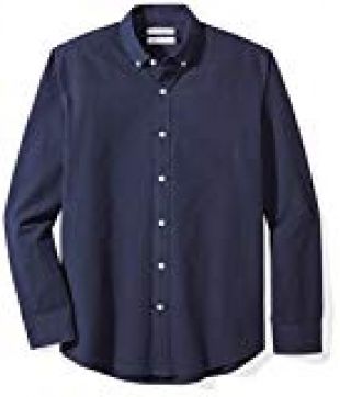 Regular-Fit Long-Sleeve Solid Oxford Shirt