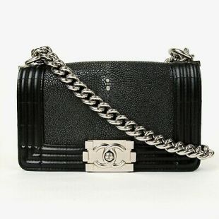 Sac Noir  En Cuir