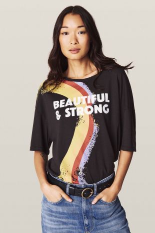 TSHIRT CHIC CARBONE /