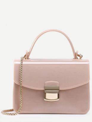 Shein - Sac cartable rose poudre