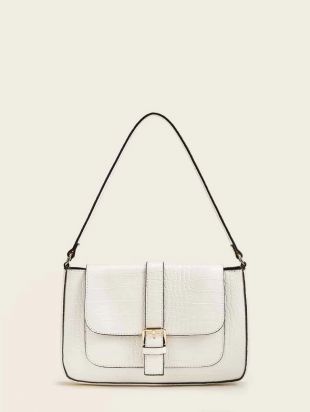 Shein - Sac porté épaule blanc