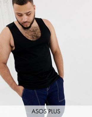 ASOS DESIGN Plus - Débardeur bio - Noir | ASOS