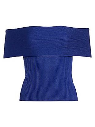 Off-the-Shoulder Knit Top