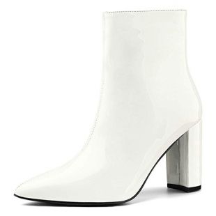 White Ankle Boots