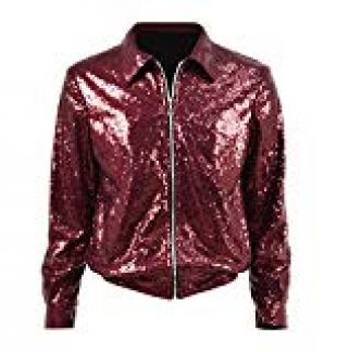 Very Last Shop - Red Sequin Spangle Jacket