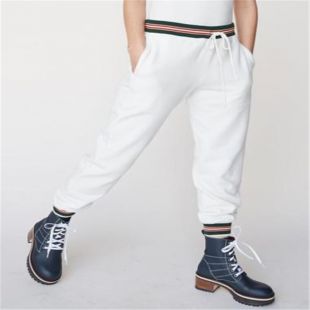 US $11.71 17% OFF|women White Black Loose High Waist Pants Ladies Casual Ankle tied Jogger Pants Female Hip Pop Sweatpants Sportswear long trouser-in Pants & Capris from Women's Clothing on AliExpress