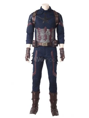 Capitaine Américain -Avengers 3 Infinity War - Captain America - Steve Rogers - Costume Cosplay Halloween