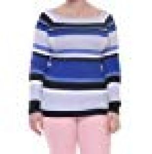 Striped Ribbed Sweater Goddess