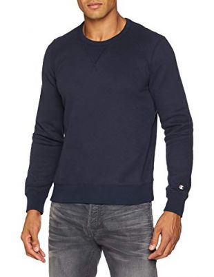 Champion Crewneck Sweatshirt Sweat-Shirt, Bleu