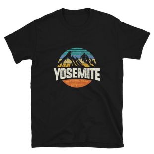 T-shirt Vintage Yosemite Outdoor Graphic