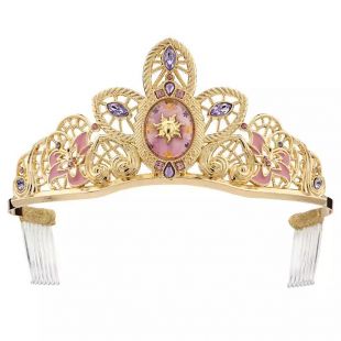 Diadème Raiponce doré