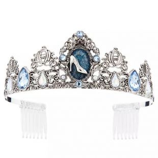 Diadème Cendrillon argenté