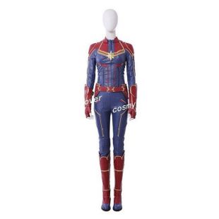 Costume Captain Marvel Carol Danvers Cosplay