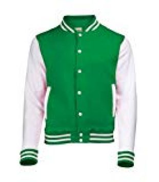 Awdis Varsity Veste pour Homme - Vert - Large