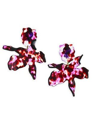 Paper Lily Earrings